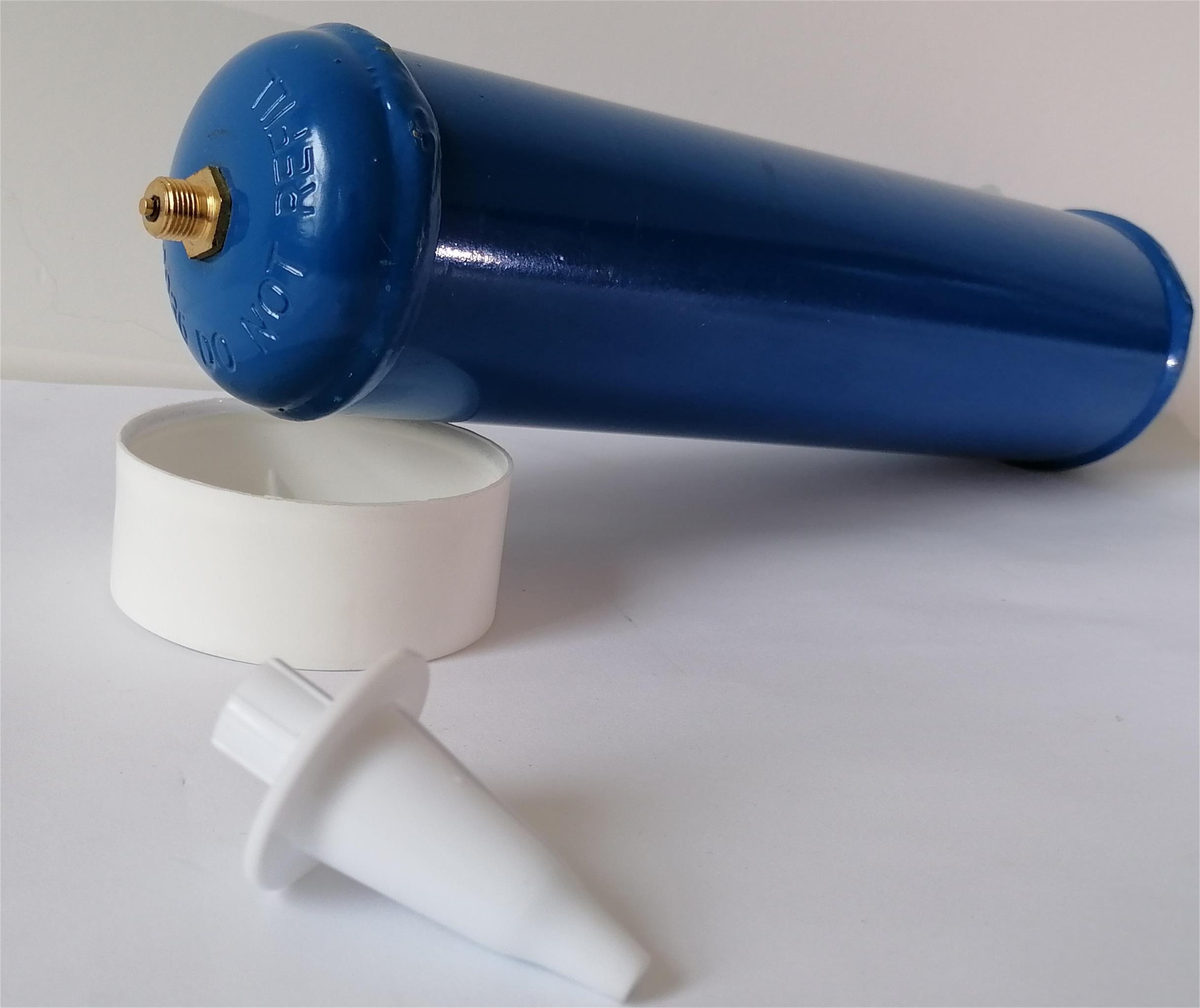 nitrous oxide in small cylinder
